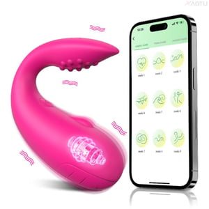 VIBRADOR CASAL APP ESTIMULADOR PONTA 10 VIBRAÇÕES IMPORT