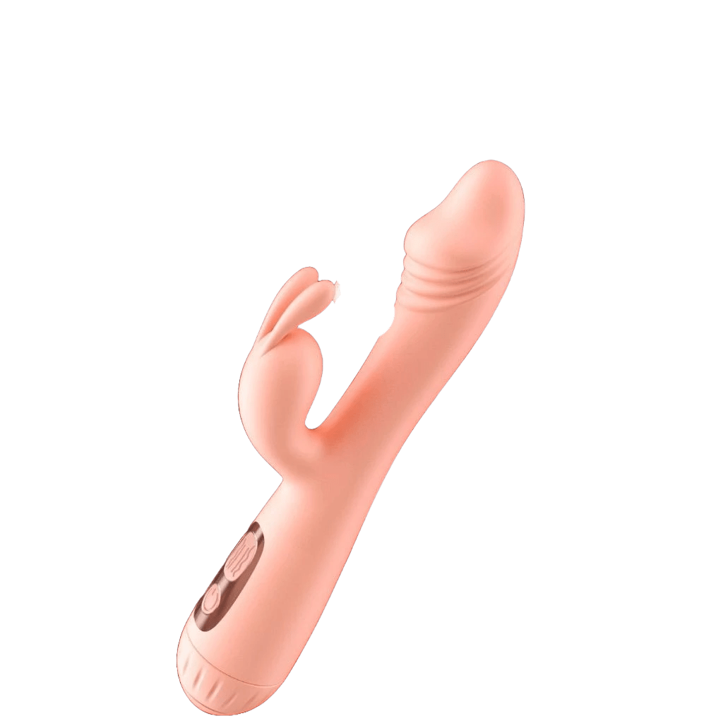 VIBRADOR COELHO ESTIMULADOR CLITÓRIS E PONTO G IMPORT