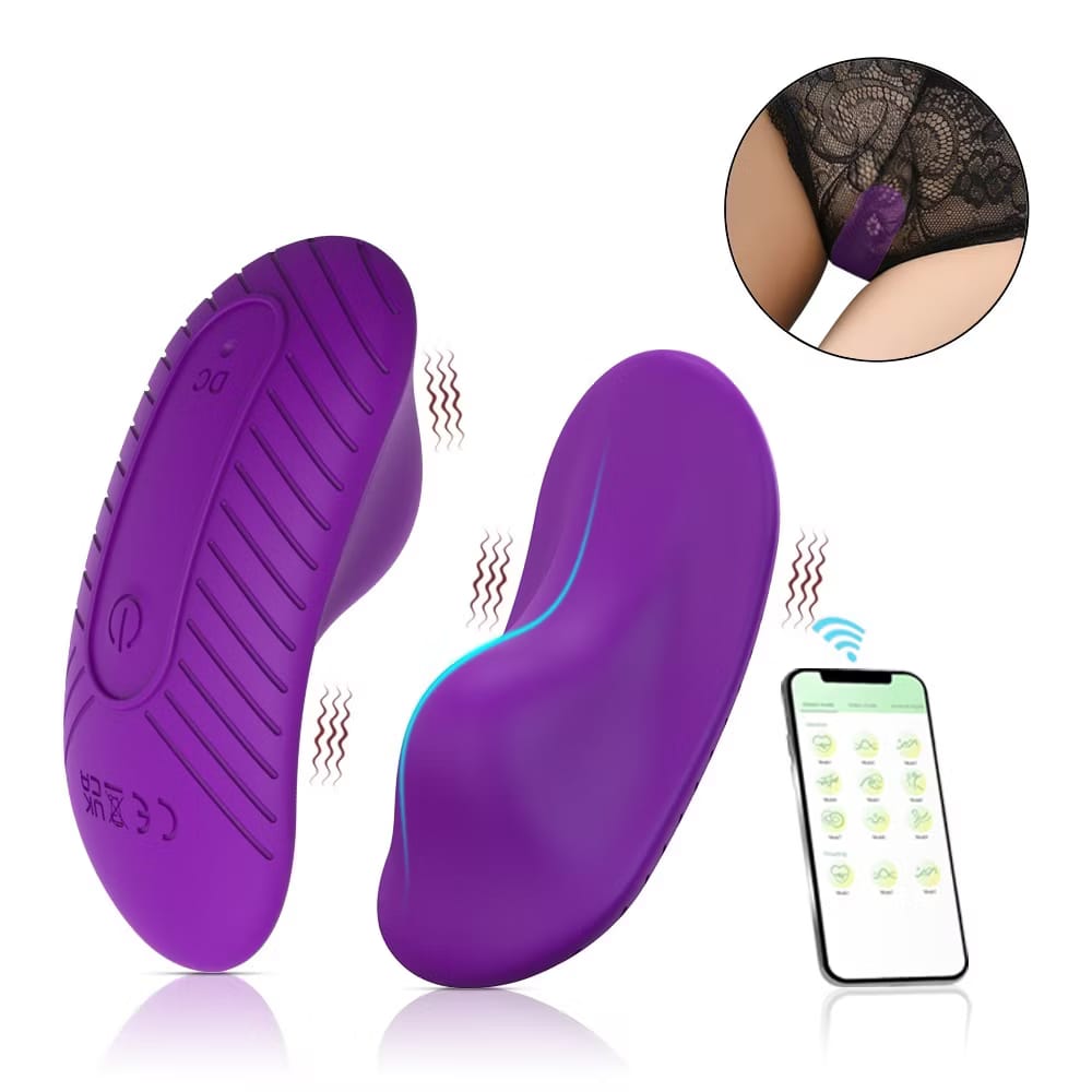 VIBRADOR DE CALCINHA BLUETOOTH APP RECARREGÁVEL IMPORT