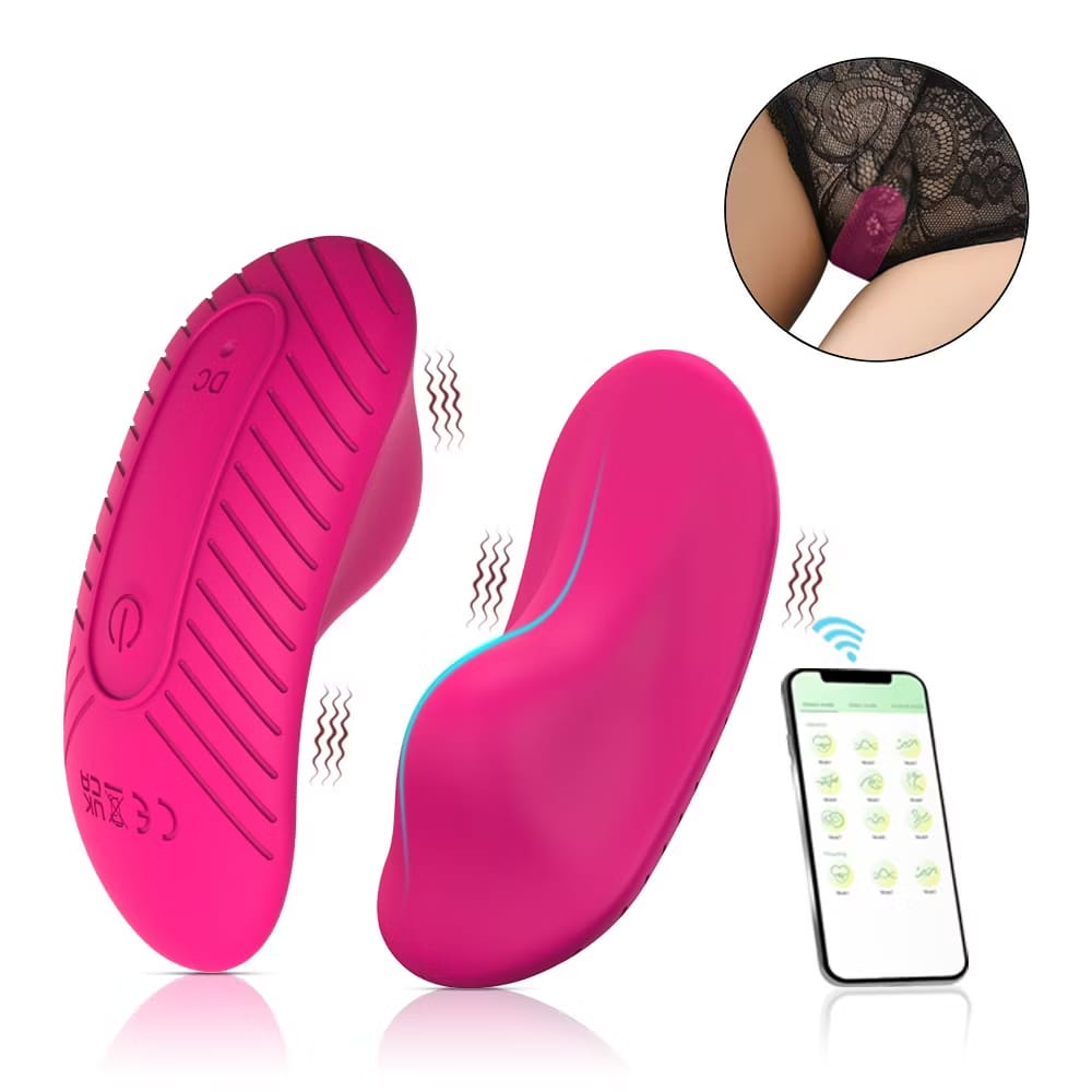 VIBRADOR DE CALCINHA BLUETOOTH APP RECARREGÁVEL IMPORT