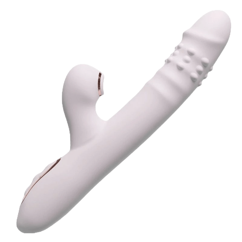 VIBRADOR PONTO G SOBE E DESCE GIRA ESTIMULADOR CLITÓRIS SUCÇÃO E LÍNGUA USB IMPORT