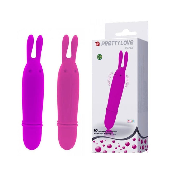 VIBRADOR RABBIT BOYCE 10 VIBRO PRETTY LOVE