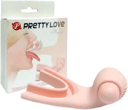VIBRADOR SILICONE DE LÍNGUA ELSA PRETTY LOVE