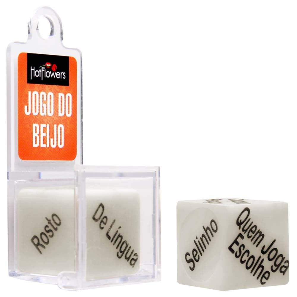 DADO JOGO DO BEIJO HOT FLOWERS