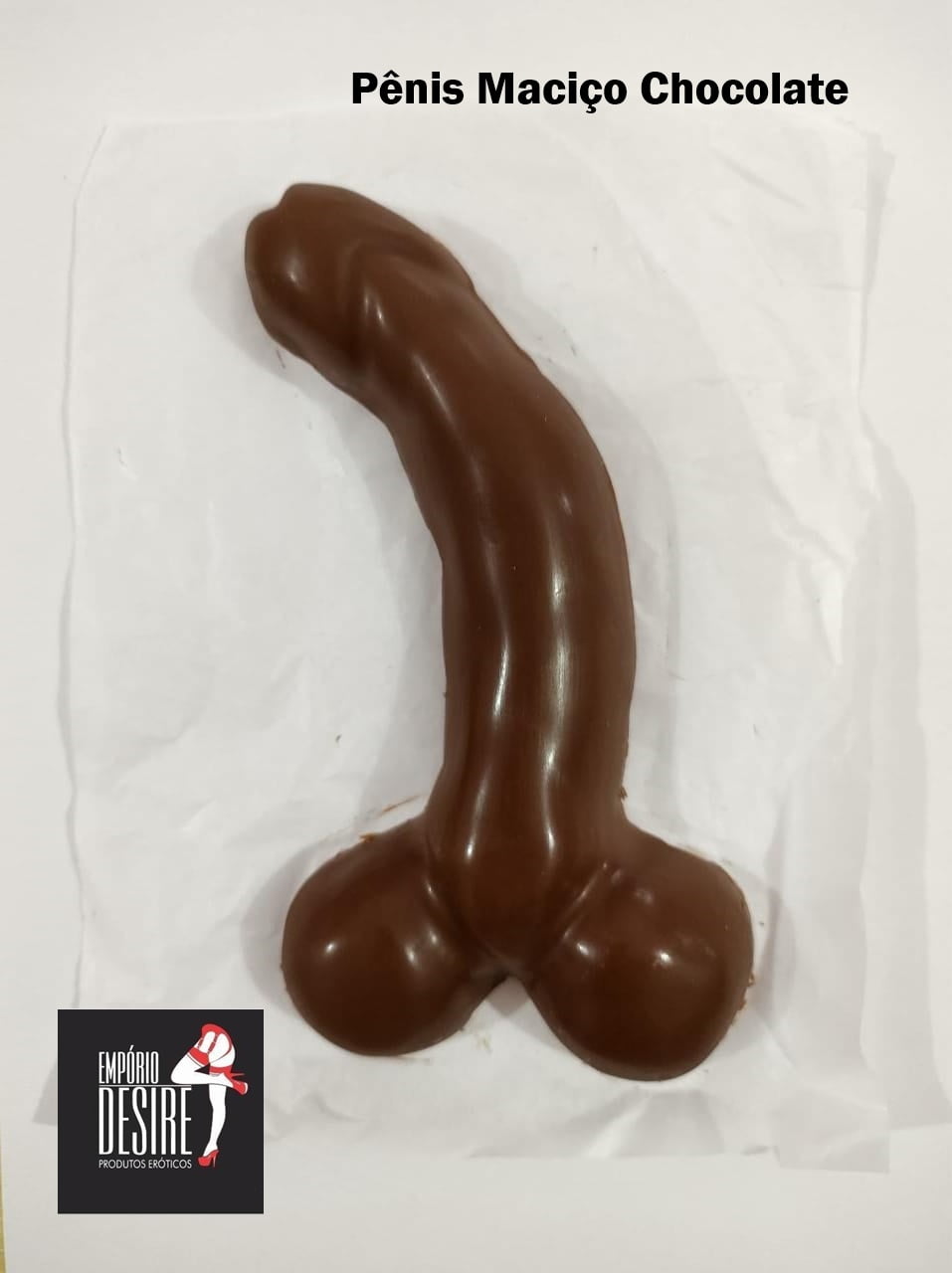 Pênis Maciço Chocolate Empório Desire