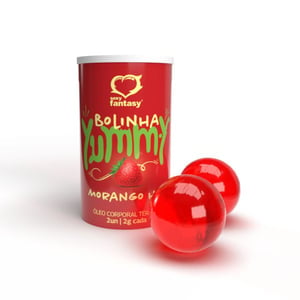 BOLINHA YUMMY BEIJÁVEL HOT 2 UNIDADES SEXY FANTASY