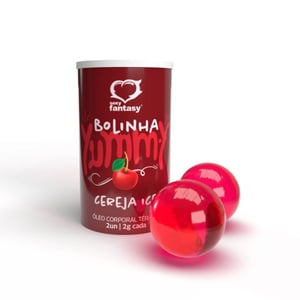 BOLINHA YUMMY BEIJÁVEL ICE 2 UNIDADES SEXY FANTASY