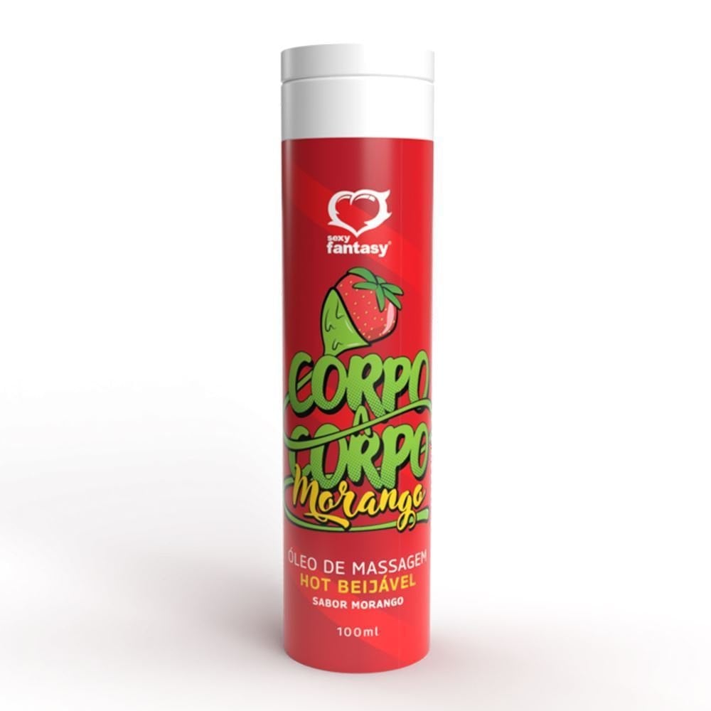 CORPO A CORPO ÓLEO DE MASSAGEM HOT BEIJÁVEL 100ML SEXY FANTASY