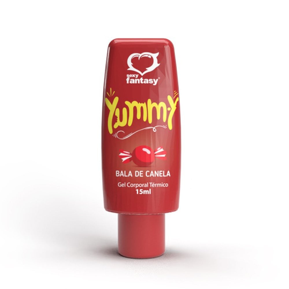 GEL COMESTÍVEL YUMMY BALA DE CANELA 15ML SEXY FANTASY