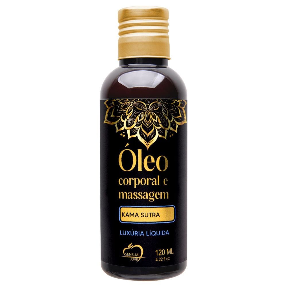 ÓLEO CORPORAL E MASSAGEM 120ML SENSUAL LOVE