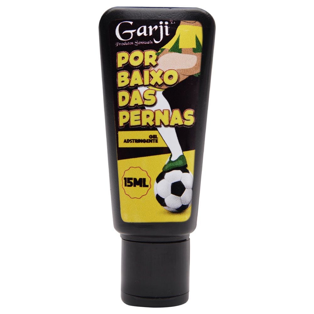 POR BAIXO DAS PERNAS ADSTRINGENTE LINHA FUTEBOL 15ML GARJI