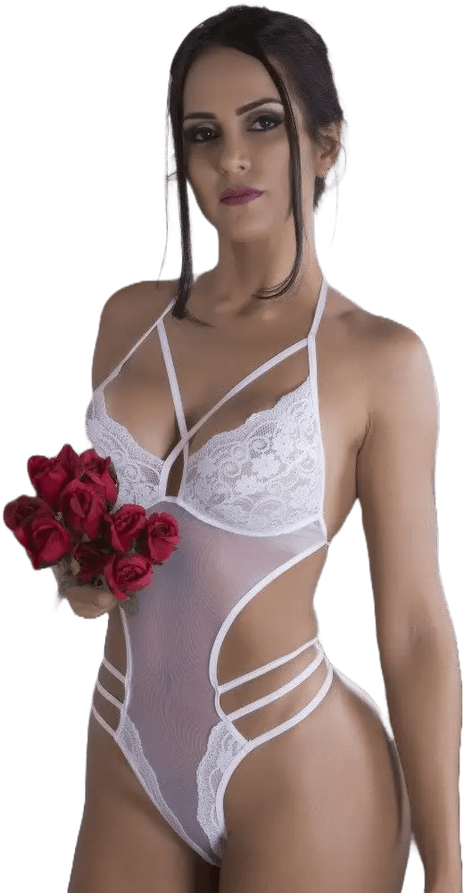 BODY FANTASIA NOIVA DOCINHO GAROTA VENENO