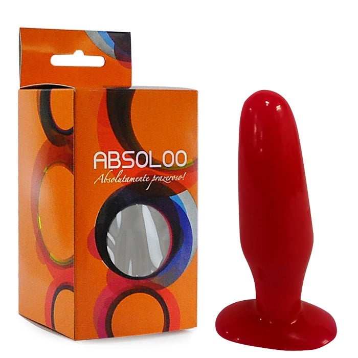 PLUG ANAL 14CM COM BASE ABSOLOO