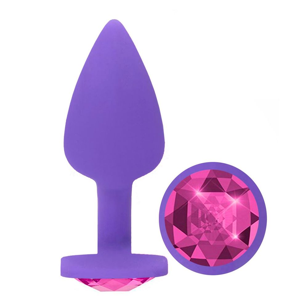 PLUG ANAL DIAMOND COLORS AVELUDADO DELICIOUS