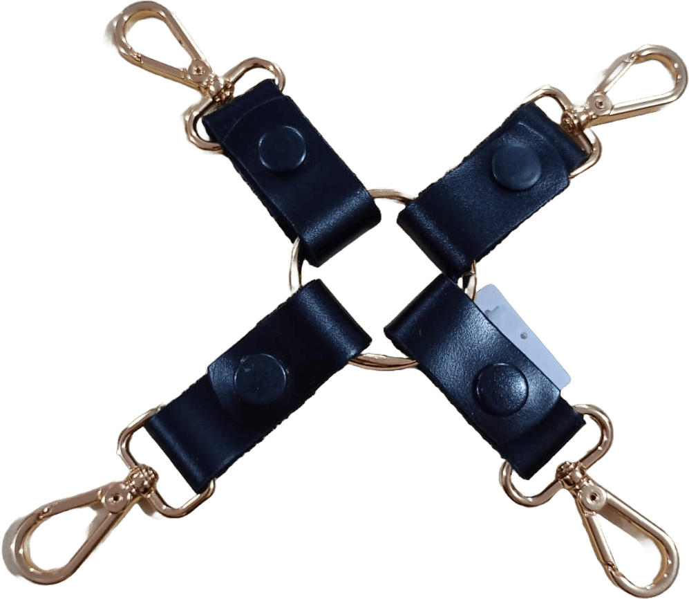 RESTRITOR BDSM HOGTIE 22CM COURO IMPORT