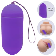BULLET EGG CONTROLE SEM FIO FLORAL 20 VIBRAÇÕES IMPORT