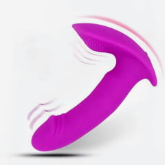 ESTIMULADOR VIBRADOR MINI PÊNIS ROXO IMPORT