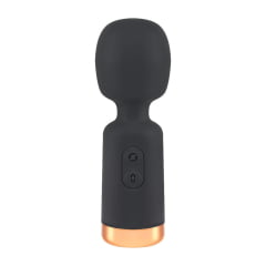 MINI VIBRADOR MASSAGEADOR RECARREGÁVEL 10 MODOS IMPORT