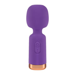 MINI VIBRADOR MASSAGEADOR RECARREGÁVEL 10 MODOS IMPORT