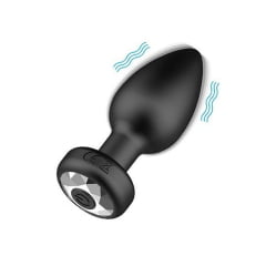 PLUG ANAL 10 MODOS DE VIBRAÇÃO USB COM CONTROLE IMPORT