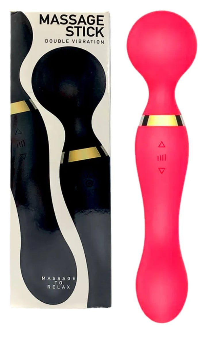 VIBRADOR DUPLO USB MASSAGEADOR & PONTO G IMPORT