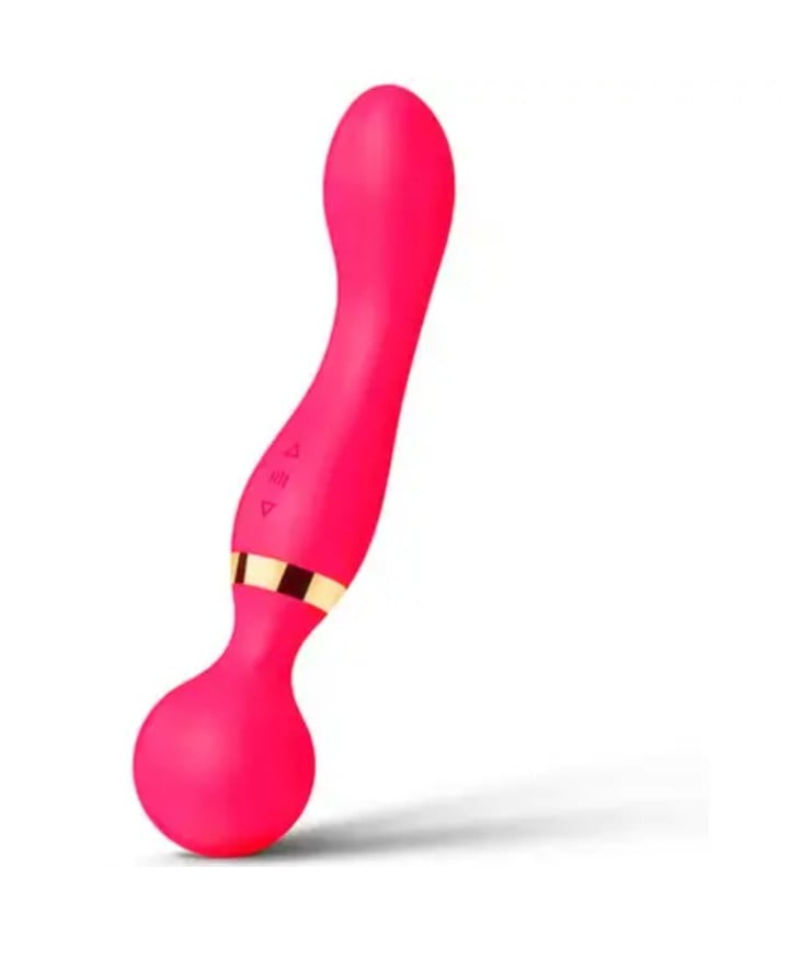 VIBRADOR DUPLO USB MASSAGEADOR & PONTO G IMPORT