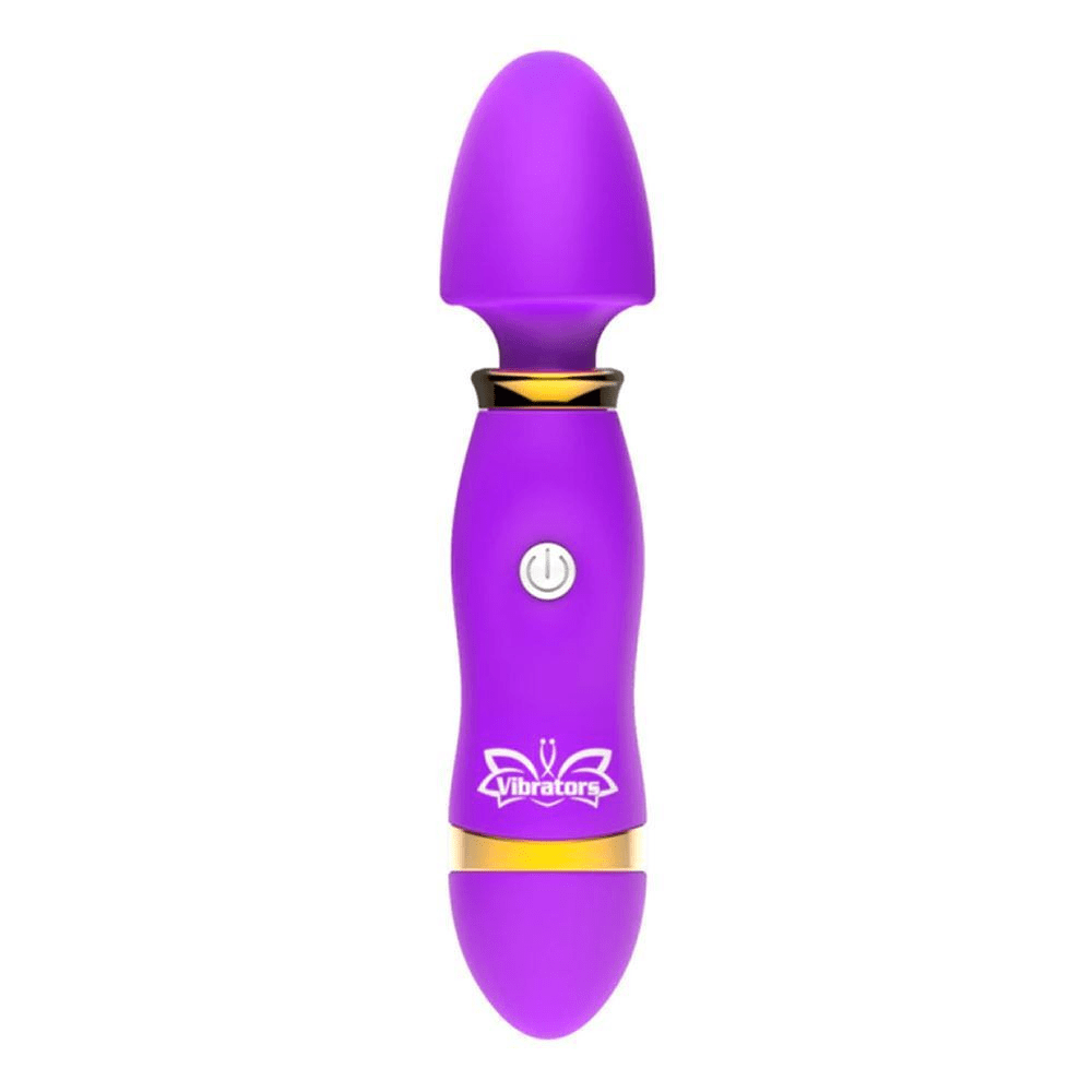 VIBRADOR MASSAGEADOR MINI WAND USB 12 VIBRAÇÕES IMPORT