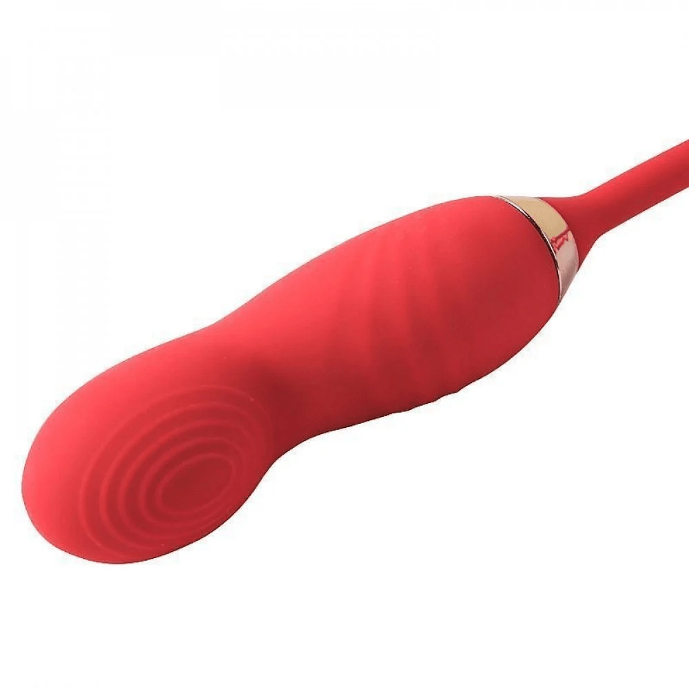 VIBRADOR PONTO G E CLITÓRIS PULSAÇÃO FLOWERY PRO IMPORT