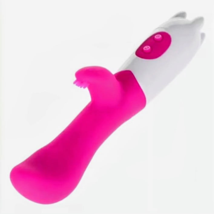 VIBRADOR PONTO G ESTIMULADOR DUPLO 10 VIBRO IMPORT