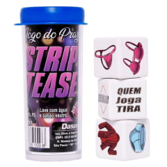 DADOS STRIP TEASE CASAL DIVERSÃO AO CUBO
