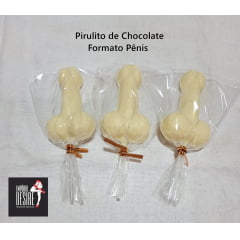 PIRULITO DE CHOCOLATE FORMATO PÊNIS EMPORIO DESIRE
