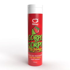 CORPO A CORPO ÓLEO DE MASSAGEM HOT BEIJÁVEL 100ML SEXY FANTASY