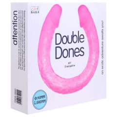 PÊNIS DUPLO DILDO DOUBLE DONES IMPORT