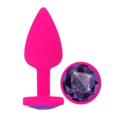 PLUG ANAL DIAMOND COLORS AVELUDADO DELICIOUS