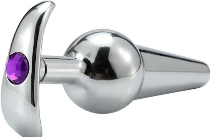 PLUG ANAL METAL CONE COM PUXADOR