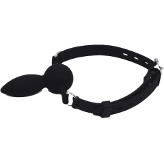 MORDAÇA PLUG SILICONE ALÇA AJUSTÁVEL IMPORT
